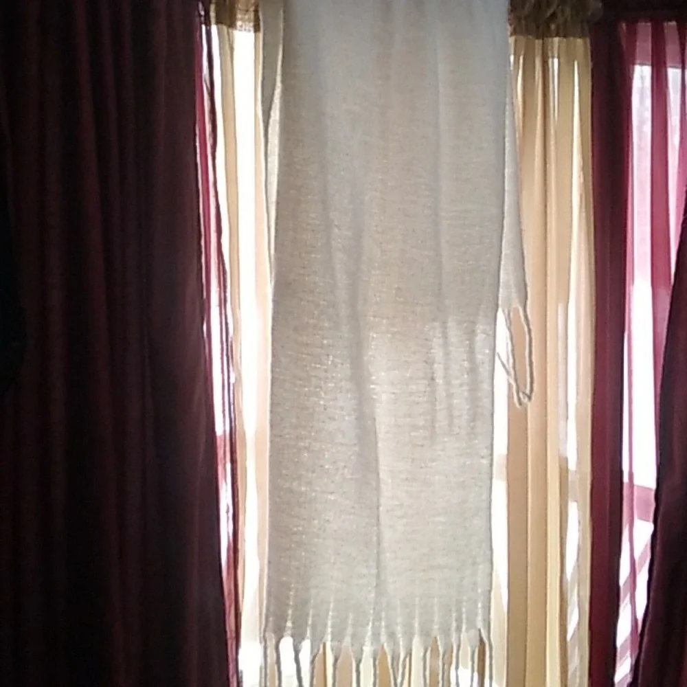 ⚜️ WINTER WHITE INFINITY LOFTY SHAWL SCARF EXQUISITELY SOFT & HUGE